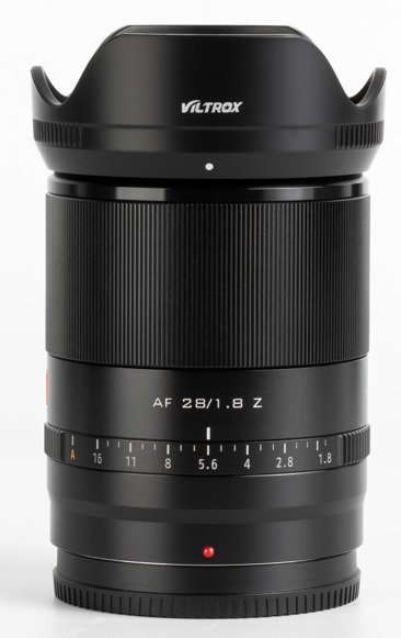 Objectif VILTROX 28mm F/1.8 Pour Nikon Z – Grand Angle Plein Format, Autofocus Silencieux – Pour Portrait, Paysage, Photo De Nuit