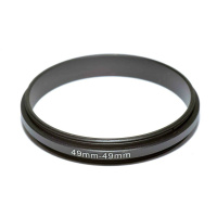 49mm To 52mm Male-to-Male Coupling Ring For Reverse Macro Photography