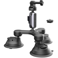PGYTECH Three-Arm Suction Mount with CapLock Ball Head & 3-Prong Mount 三腳吸盤支架 P-GM-224
