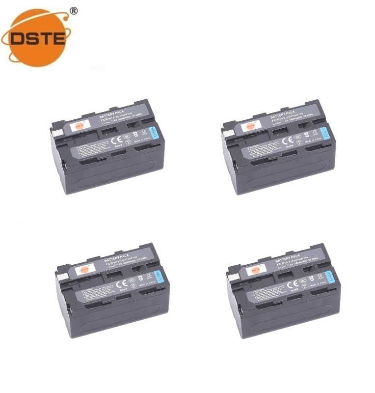 DSTE NP-F750 NP-F730 NP-F770 Li-ion Battery Compatible with Sony CCD