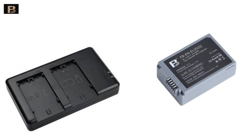 FB 灃標 Nikon EN-EL25 Fully Decoded Rechargeable Lithium-Ion Battery With ...