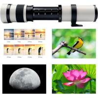 Lightdow Super-Teleobjektiv 420–800 Mm – Manuell, Für Sony Alpha – Mit T-Adapter, Perfekt Für Wildlife & Sport