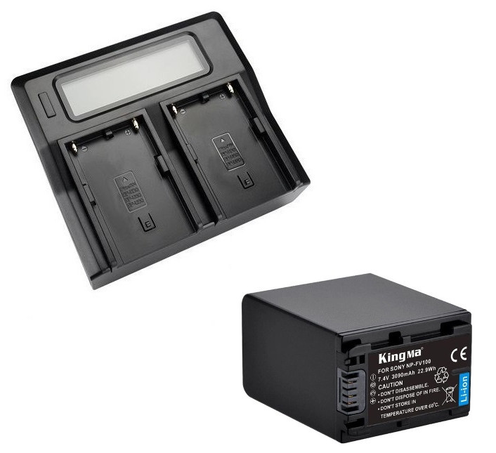 Sony Fdr-ax43 Kastar 4-Pack Battery And LTD2 USB Charger Compatible With Sony 4-261... Sony Ax700