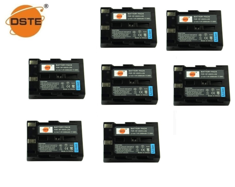 Batteria sostituisce Pentax D-Li50 per fotocamera - 1200mAh 7,2V Li-Ion | 500297500