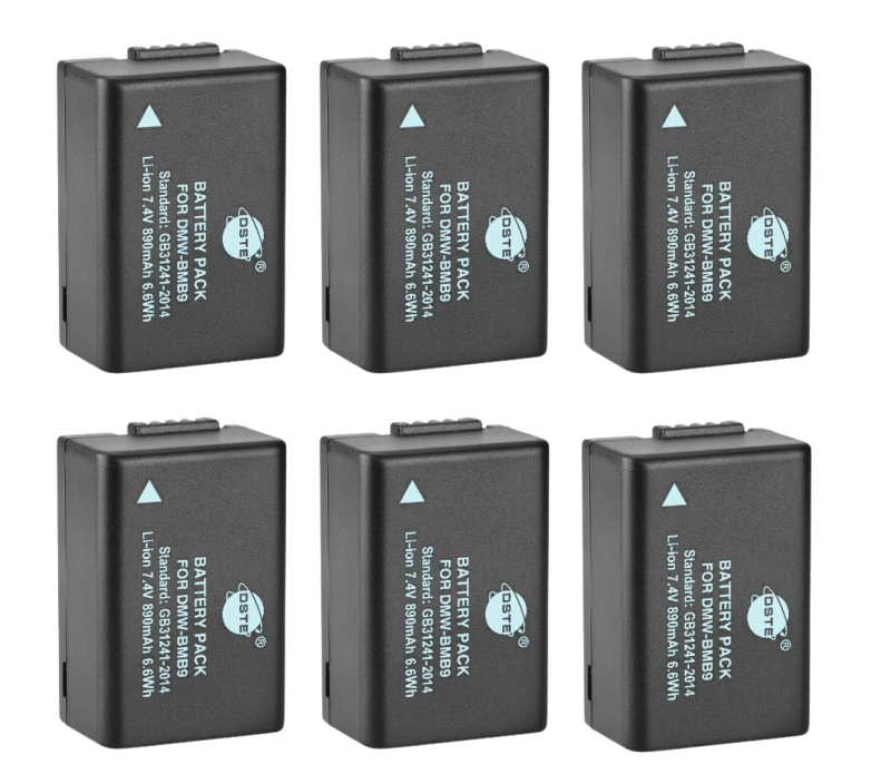 Eneride battery E (Panasonic DMW-BMB9E, 750mAh) - Rechargeable batteries - Photo Eneride battery E (Panasonic DMW-BMB9E, 750mAh) - Rechargeable batteries - Photo