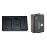 PATONA 4in1 Caricabatteria + Batteria CGA-S005E Compatibile Con