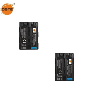 DSTE NP-FM70 7.4V 3400mAh QIAOJINLIN Lithium Battery Pack(2 Packs) And Dual Charger Compatible With Sony DCR-PC330 DCR-TRV25 DCR-TRV27 DCR-TRV30 As NP-QM71D NP-QM71 - View #5