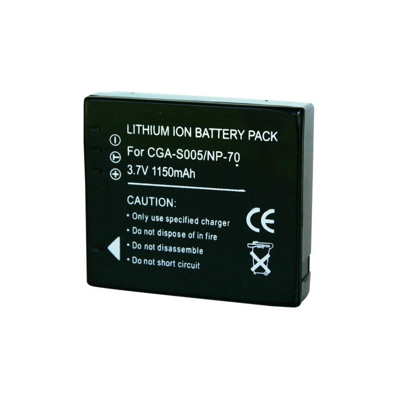 Heib Batteria Agli Ioni Di Litio Per Ricoh DB-60: 3.7V, 1150 MAh, Alta Qualità (non Originale)