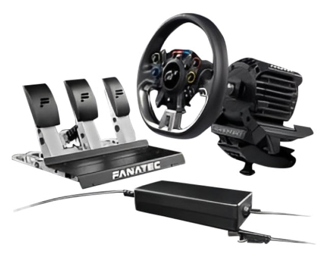 Fanatec Gran Turismo DD Pro (8 Nm) Premuim Bundle (with CSL Pedals Load Cell Kit 踏板稱重傳感器) 賽車軚盤套裝