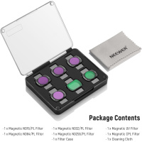 Magnetisches Filter-Set Für DJI OSMO Pocket 3 – CPL, ND16, ND64, ND256 (4-teilig)