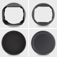Paraluce Quadrato In Metallo JJC Per Fujifilm Fujinon XF 35mm E 23mm F2 R WR – Colore Argento