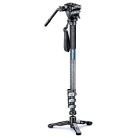 Leofoto 4 Section CF Monopod 碳纖維單腳架連雲台套裝 MV-324CL+BV-10
