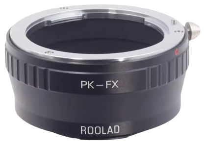 Anello Adattatore PK-FX: Obiettivo Pentax K/PK Su Fotocamera Fujifilm X (X-Pro2, X-M1...)