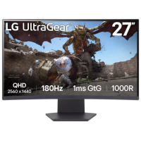 LG 樂金 27吋 UltraGear Full HD VA 180Hz 1000R 曲面電競顯示器 27GS60QC-B