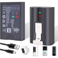 IB Rechargeable Lithium-Ion Replacement Battery 6040mAh for Ring Doorbell Camera 2/3/4/3plus 充電鋰電池 V4
