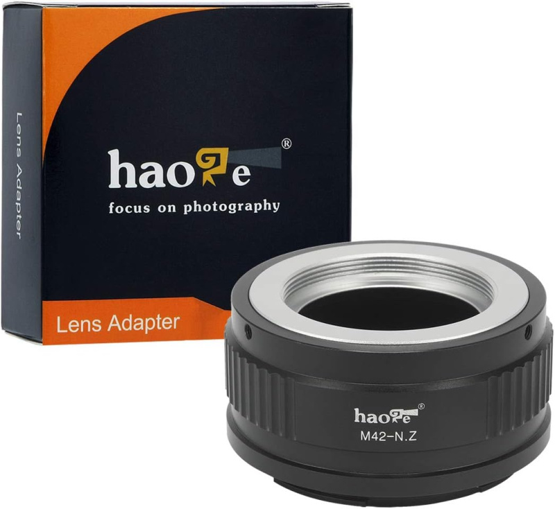 Haoge Manual Lens Mount Adapter for 42mm M42 Mount Lens to Nikon Z