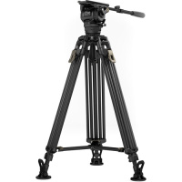 TILTA 鐵頭 CT12 75mm Cine Fluid Head with 2-Stage One Touch Carbon Fiber Tripod Legs (12kg) 2節一鍵式快開碳纖維攝錄三腳架連 75mm 油壓雲台 TT-CT12-75-SG
