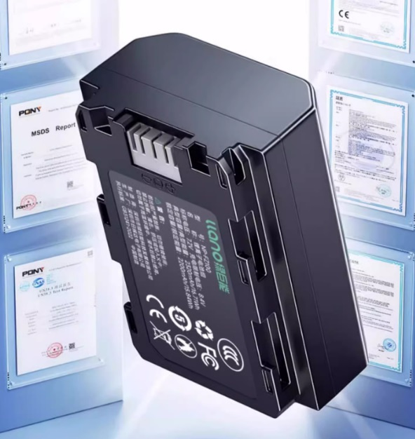 QUMOX NP-FZ100 Battery And Dual Slot Charger Set For Sony A7iii, A7iv, A7C, ZV-E1, FX3, FX30, A9