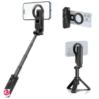 Ulanzi 3-in-1 Magnetic Phone Tripod with Remote Control 磁吸手柄/三腳架/自拍桿 JJ03