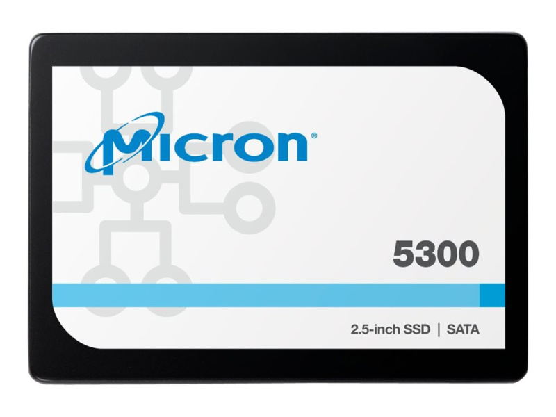 thumbnail image 2 of Dell/Micron 5300 MAX 3.84TB 2.5" SATA SSD – 0W6G21 – Refurbished, Tested 2 of 5