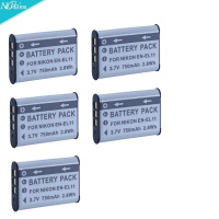 2 Batterie Compatibili Nikon EN-EL11, Olympus Li-60b, Pentax D-Li78 | Alta Capacità Per Fotocamere - 2