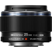 OM System M.Zuiko Digital 25mm F1.8 II for Micro Four Thirds Mount