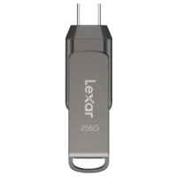 Lexar JumpDrive Dual Drive D400 USB 3.1 Type-C OTG Flash Drive 256GB