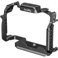 SMALLRIG S1R II Cage-Kit für panasonic für LUMIX S1II / S1 IIE / S1R II mit Tragegriff, Kabelklemme für HDMI & USB-C, Schnellwechselplatte für arca sowie 1/4''-20 & 3/8''-16 Gewindebohrungen -4903