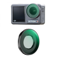 K&F CONCEPT Snap-on ND8 ND16 ND32 ND64 Filter Set For DJI Action 5 PRO/DJI Action 4 /Action 3, Neutral Density Optical Glass With 28-Layer Coating