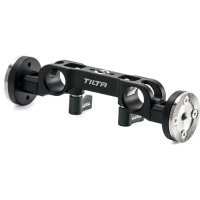 TILTA 鐵頭 15mm LWS Dual Rosette Adapter 雙管扣安裝座 TA-DRA-15-B