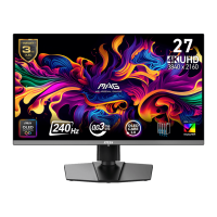 MSI 26.5吋 MAG 272UP QD-OLED X24 4K UHD QD-OLED 240Hz 電競顯示器