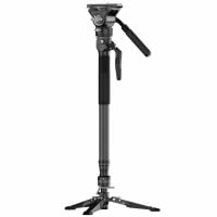 Coman 輕量碳纖維一鍵快速升降單腳架 M1 Pro V5