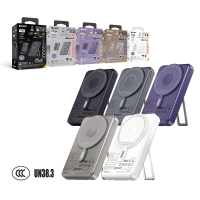 XPower 7合1 PD 3.0 雙內置線+磁吸無線移動電源連支架 10000mAh (3C認證) M10R