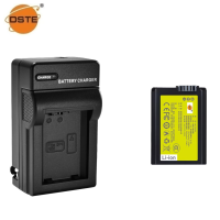 DSTE 7.4V 1950mAh NP-FW50 lithiumbatterij (2 stuks) en