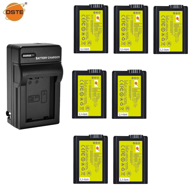 PATONA NP-FW50 Batteria 950mAh compatibile con Sony Alpha 7 A7 A7S A7R A7II A6000 A6300 A6400 A6500 RX1R III DSC-RX1RM3 ZV-E10 DSC RX10 Mark II III IV NEX-3 NEX-5 NEX-6 NPFW50