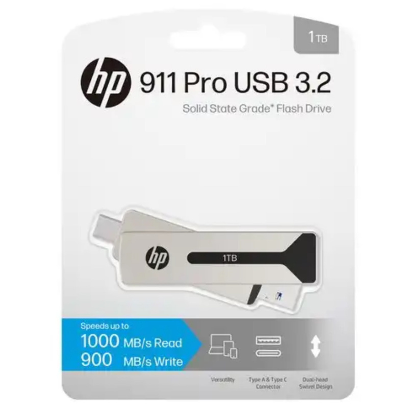 HP 911 PRO USB3.2 Type-C/Type-A Flash Drive SSD 1TB 價錢、規格及用家意見 - 香港格價網 ...