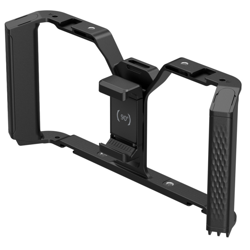 Cage Pour Téléphone SmallRig IntegraGrip - Poignées Doubles, Montage Rapide, Compatible Accessoires Vidéo - 6