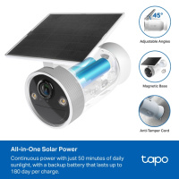 TP-Link Tapo C465 4K 8MP 一體式 AI 太陽能安全攝影機 — 圖 3