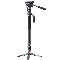 SmallRig Carbon Fiber Monopod Tripod with Hydraulic Head for Video 碳纖維攝錄單腳架連液壓雲台 5565