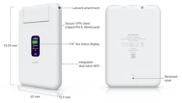 Ubiquiti UniFi Travel Router (UTR) 旅行路由器 (NE-UUTR) 價錢、規格及用家意見 - 香港格價網 ...