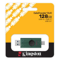 Kingston DataTraveler Duo USB Flash Drive 128GB (DTDEG2/128GB)