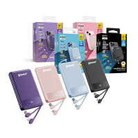 XPower MagThin 10 數顯 內置雙線 PD3.0 移動電源 (3C認證) 10000mAh MT10