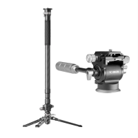 YC Onion Tako Nano Carbon Fibre Monopod with Fluid Head 單腳架連液壓雲台套裝 MTNCFX17650