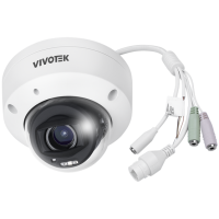 VIVOTEK 500萬畫素戶外球型 AI 攝影機 FD9380-HTV-V2