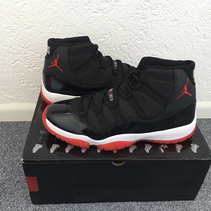 nike air jordan11黑红