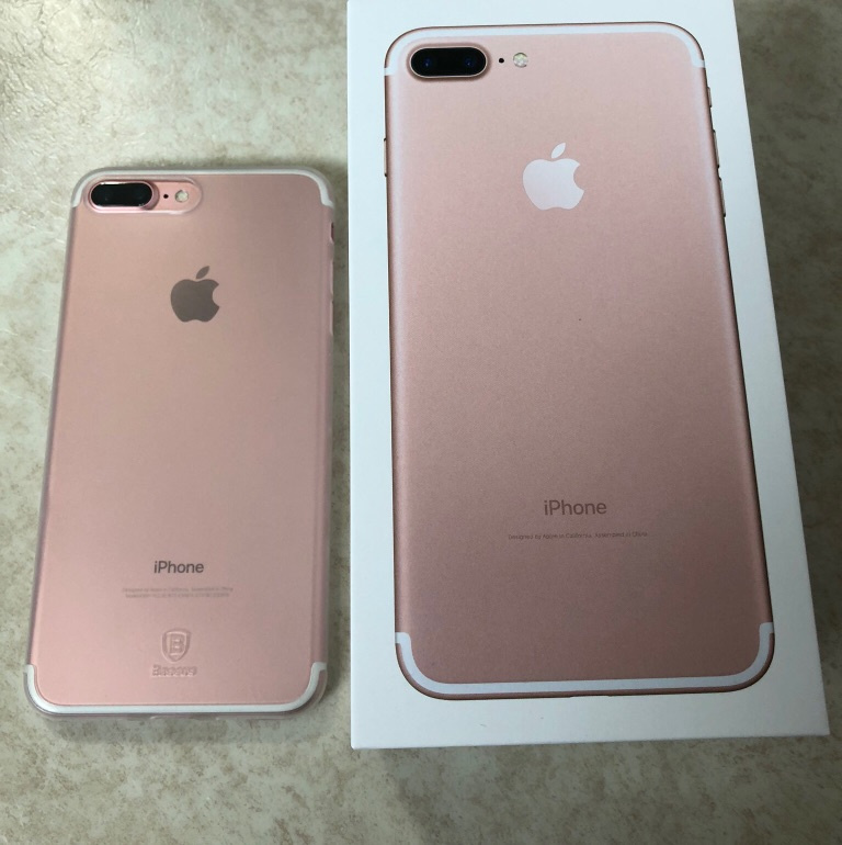 iphone 7 plus 128 玫瑰金